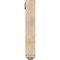 Ekena Millwork Merced Arts and Crafts Smooth Bracket w/ Offset Brace, Douglas Fir, 5 1/2"W x 30"D x 34"H BKT0604X30X34MRC03SDF - alternate 4